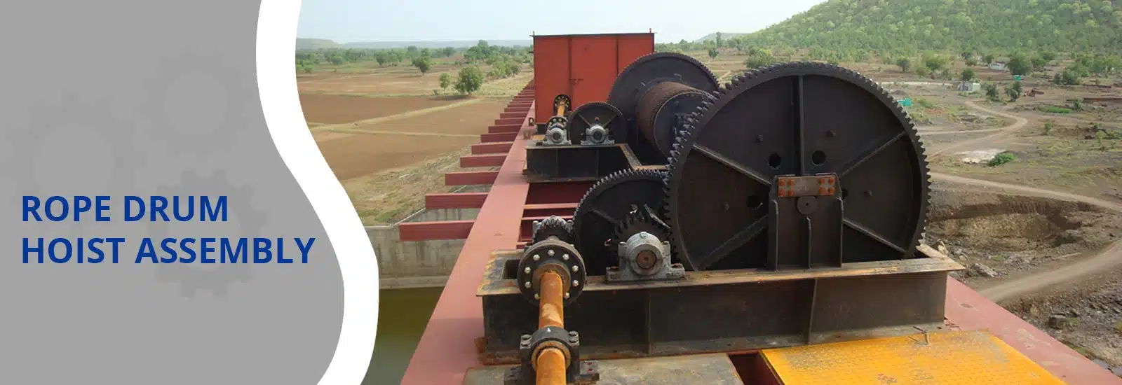 Rope Drum Hoist Assembly Rope Drum Hoist Assembly